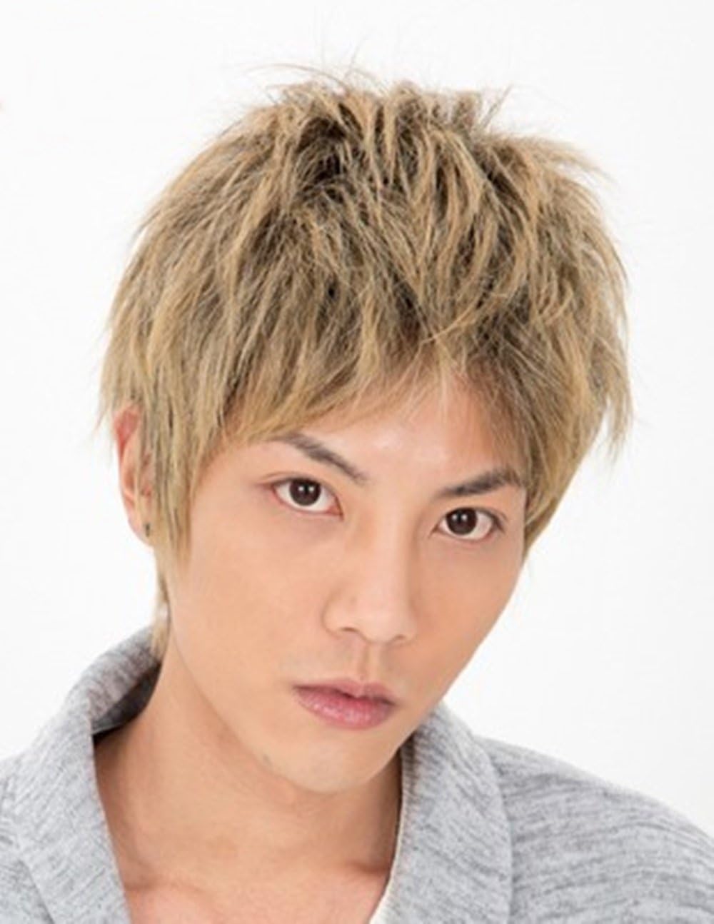 人毛100％ ダークブラウン ロング丈ハーフ￼ウィッグ 人毛ウィッグ